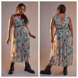 RARE NWT ANTHROPOLOGIE Sylvia Beaded Fringed Maxi Dress 26W